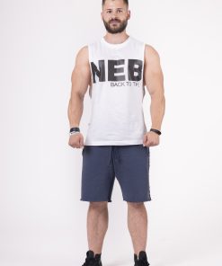 BACK TO THE HARDCORE TANK TOP BLANC 144