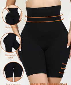 Culottes De Shapewear Sans Couture Pour Femme – Noir
