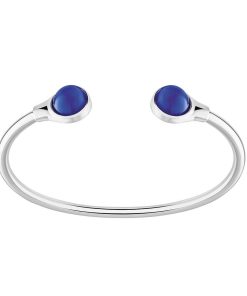 Bracelet fexible cabochon bleu lalique