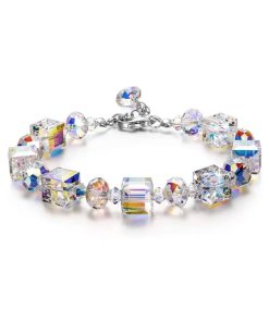 Bracelet rivière de cristaux