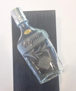 Cognac crystal flask