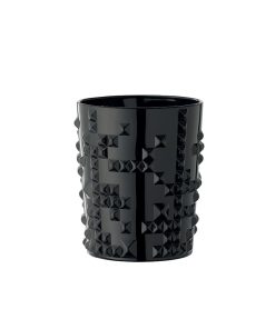 Set 2 Punk gobelets cristal black