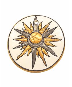 Ornement Noël Soleil Lunaire Boggio Émaux de Longwy