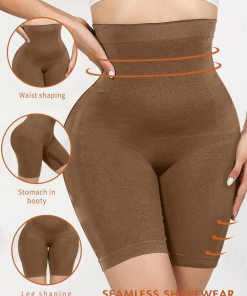 Culottes De Shapewear Sans Couture Pour Femme – Marron