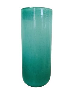 VASE CYLINDRIQUE VERT D’EAU